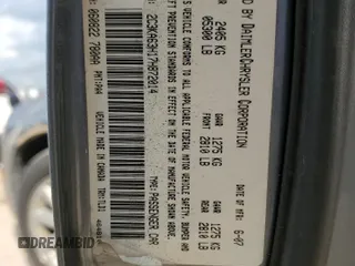 2007 Chrysler 300 C with VIN 2C3KA63H17H872014, listed as a Copart auction lot 58895934 with 99,202 mi miles and Salvage Title. Bid and sale history available at carsss.com. Image 12.