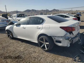 2014 Lexus GS 350 with VIN JTHBE1BL4E5034233, listed as a Copart auction lot 59445634 with 0 mi miles and Salvage Title. Bid and sale history available at carsss.com. Image 2.