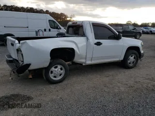 2006 GMC Canyon Work Truck with VIN 1GTCS148068263323, listed as a Copart auction lot 81802294 with 222,279 mi miles and Salvage Title. Bid and sale history available at carsss.com. Image 3.