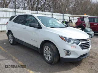 2018 Chevrolet Equinox LS with VIN 2GNAXHEVXJ6127471, listed as a IAAI auction lot 41908117 with 55,695 mi miles and . Bid and sale history available at DreamBid. Image 1.