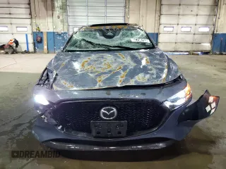 2024 Mazda 3 S Carbon Edition with VIN JM1BPBLM2R1709387, listed as a Copart auction lot 52748755 with 25,380 mi miles and Non Repairable. Bid and sale history available at DreamBid. Image 5.