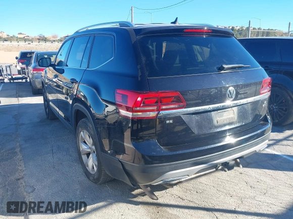 2019 Volkswagen Atlas SE with VIN 1V2LR2CAXKC566024, listed as a IAAI auction lot 41296531 with 106,175 mi miles and . Bid and sale history available at DreamBid. Image 3.