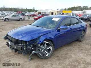 2023 Hyundai Elantra Limited with VIN KMHLP4AG6PU384604, listed as a IAAI auction lot 41469425 with 59,108 mi miles. Bid and sale history available at carsss.com. Image 2.