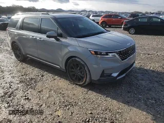 2023 Kia Carnival SX with VIN KNDNE5H31P6265228, listed as a Copart auction lot 84086194 with 34,135 mi miles and Salvage Title. Bid and sale history available at carsss.com. Image 12.