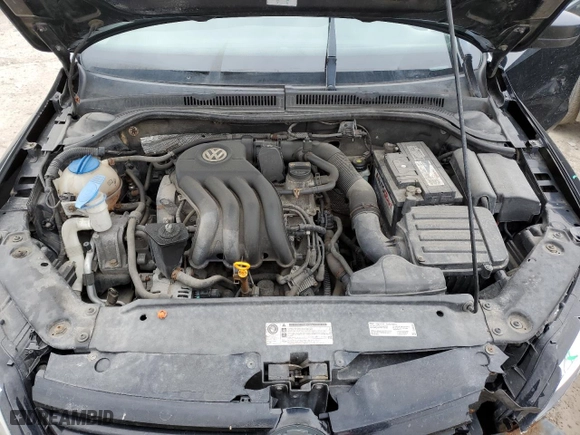 2012 Volkswagen Jetta Sedan S with VIN 3VW1K7AJ5CM360765, listed as a Copart auction lot 47296545 with 118,334 mi miles and Salvage Title. Bid and sale history available at carsss.com. Image 11.