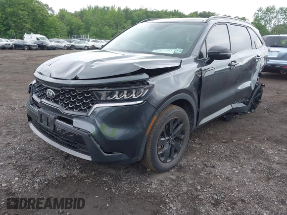 2021 Kia Sorento S z VIN 5XYRLDLC4MG070290, wystawiony jako IAAI lot #42473481 z przebiegiem 40 800 mil mil oraz . Historia ofert i sprzedaży dostępna na DreamBid. Obrazek 2.