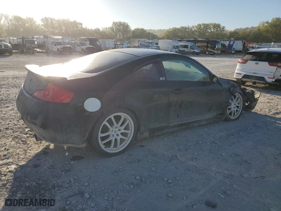 2006 Infiniti G35 Coupe with VIN JNKCV54E06M722229, listed as a Copart auction lot 73836544 with 0 mi miles and Salvage Title. Bid and sale history available at carsss.com. Image 3.