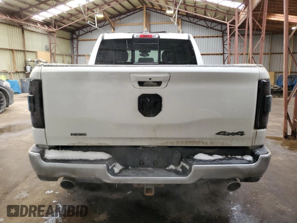 2019 Ram 1500 Big Horn/Lone Star with VIN 1C6SRFFT6KN867628, listed as a Copart auction lot 51760485 with 235,148 mi miles and Salvage Title. Bid and sale history available at carsss.com. Image 6.