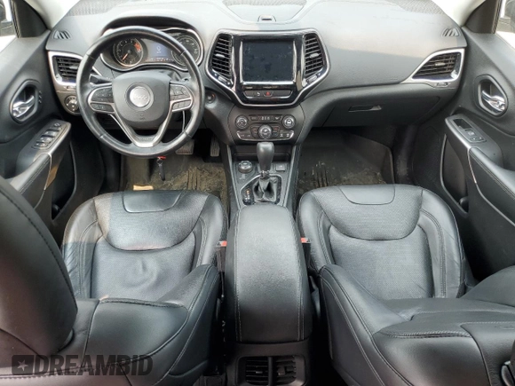 2020 Jeep Cherokee Limited с VIN 1C4PJMDXXLD579067, выставлен на аукционе Copart как лот 58209455 с пробегом 79 941 миль миль и Списание • Salvage title. История ставок и продаж доступна на DreamBid. Изображение 8.