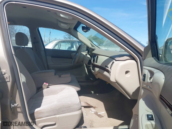 2004 Chevrolet Impala with VIN 2G1WF52E549302855, listed as a IAAI auction lot 41816288 with 165,208 mi miles. Bid and sale history available at carsss.com. Image 5.
