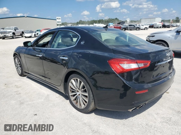 2018 Maserati Ghibli GranSport with VIN ZAM57XSSXJ1300791, listed as a Copart auction lot 72569914 with 103,484 mi miles and Salvage Title. Bid and sale history available at carsss.com. Image 2.
