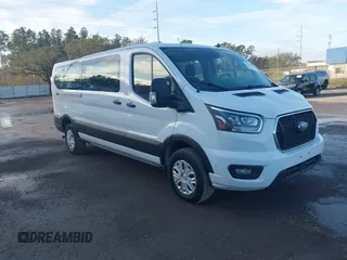 2023 Ford Transit Passenger XL with VIN 1FBAX2Y8XPKB33065, listed as a IAAI auction lot 41440531 with 21,155 mi miles and . Bid and sale history available at DreamBid. Image 1.