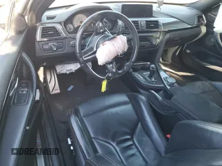 2016 BMW M4 with VIN WBS3R9C57GK335701, listed as a Copart auction lot 82560753 with 54,655 mi miles. Bid and sale history available at carsss.com. Image 8.
