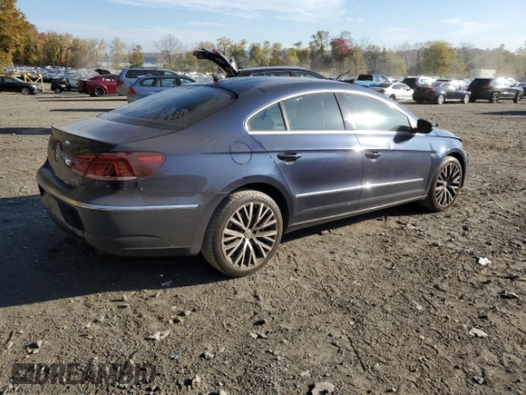 2014 Volkswagen CC VR6 Executive 4Motion with VIN WVWGU7AN7EE536489, listed as a Copart auction lot 76318974 with 122,420 mi miles and Salvage Title. Bid and sale history available at carsss.com. Image 3.