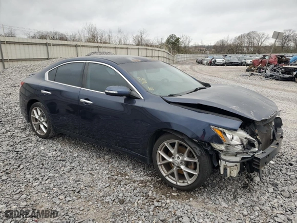 2010 Nissan Maxima 3.5 SV w/Sport Pkg with VIN 1N4AA5AP3AC801683, listed as a Copart auction lot 48783115 with 135,086 mi miles and Salvage Title. Bid and sale history available at carsss.com. Image 4.