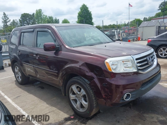 2013 Honda Pilot EX-L with VIN 5FNYF4H52DB085259, listed as a IAAI auction lot 42120763 with 96,744 mi miles and . Bid and sale history available at DreamBid. Image 13.
