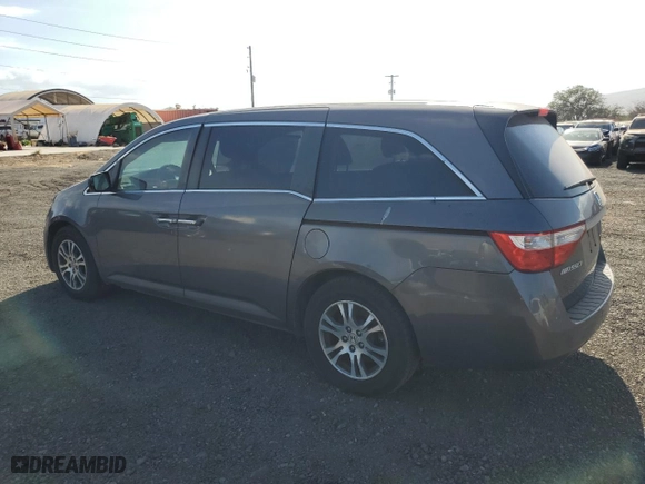 2012 Honda Odyssey EX with VIN 5FNRL5H49CB051859, listed as a Copart auction lot 74711394 with 0 mi miles and Non Repairable. Bid and sale history available at carsss.com. Image 2.