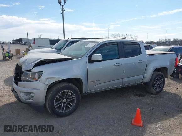 2019 Chevrolet Colorado 2WD Work Truck with VIN 1GCGSBEA7K1199177, listed as a IAAI auction lot 41622091 with 105,231 mi miles and . Bid and sale history available at DreamBid. Image 14.