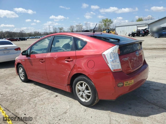 2011 Toyota Prius I with VIN JTDKN3DU1B0265960, listed as a Copart auction lot 52369425 with 177,387 mi miles and Clean Title. Bid and sale history available at carsss.com. Image 2.