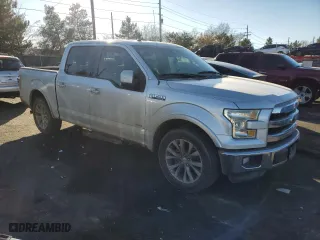 2015 Ford F-150 XL with VIN 1FTEW1CP8FKD94993, listed as a Copart auction lot 43056075 with 139,796 mi miles and Salvage Title. Bid and sale history available at carsss.com. Image 4.