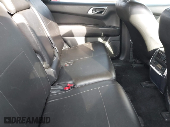 2017 Nissan Pathfinder SV with VIN 5N1DR2MM7HC651986, listed as a IAAI auction lot 42012621 with 379,678 mi miles. Bid and sale history available at carsss.com. Image 8.