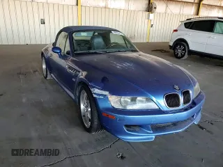 1999 BMW Z3 M Roadster z VIN WBSCK9339XLC89336, wystawiony jako Copart lot #68854114 z przebiegiem 158 231 mil mil oraz Szkoda całkowita • Salvage title. Historia ofert i sprzedaży dostępna na DreamBid. Obrazek 10.