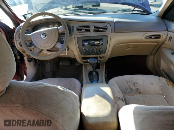 2004 Mercury Sable GS z VIN 1MEFM50U34A622220, wystawiony jako Copart lot #88674095 z przebiegiem Nie podano mil oraz Szkoda całkowita • Salvage title. Historia ofert i sprzedaży dostępna na DreamBid. Obrazek 8.