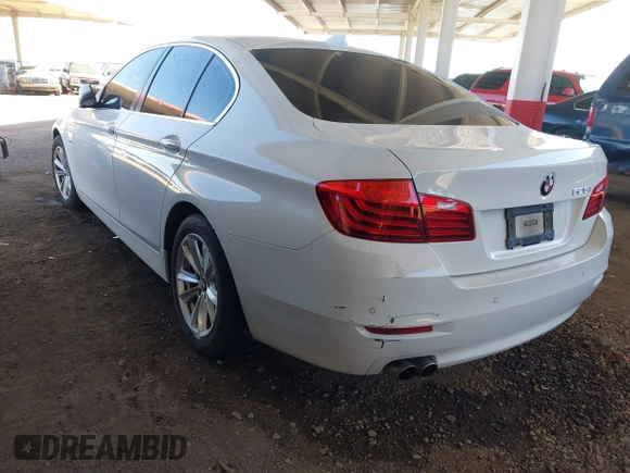 2014 BMW 5 Series 528i with VIN WBA5A5C57ED506543, listed as a IAAI auction lot 41820919 with 178,773 mi miles. Bid and sale history available at carsss.com. Image 3.
