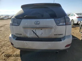 2008 Lexus RX 350 with VIN 2T2HK31UX8C052300, listed as a Copart auction lot 50830025 with 207,700 mi miles and Salvage Title. Bid and sale history available at DreamBid. Image 6.