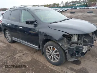 2016 Nissan Pathfinder SL with VIN 5N1AR2MM6GC609956, listed as a IAAI auction lot 41603739 with Not provided miles and . Bid and sale history available at DreamBid. Image 1.