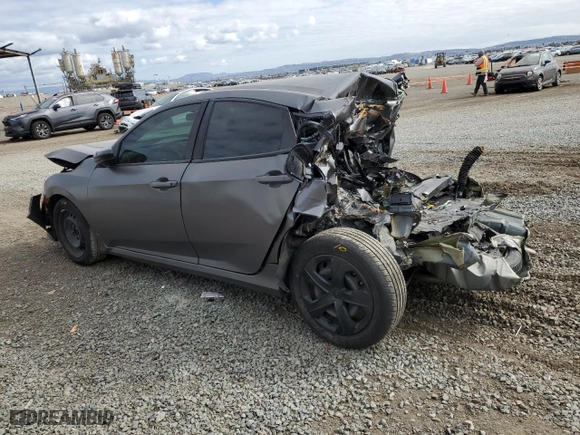 2018 Honda Civic Sedan LX with VIN 2HGFC2F52JH579605, listed as a Copart auction lot 52426104 with 78,989 mi miles and Non Repairable. Bid and sale history available at carsss.com. Image 2.