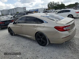 2018 Honda Accord EX-L с VIN 1HGCV3F51JA013212, выставлен на аукционе Copart как лот 53780145 с пробегом 156 907 миль миль и Списание • Salvage title. История ставок и продаж доступна на DreamBid. Изображение 2.