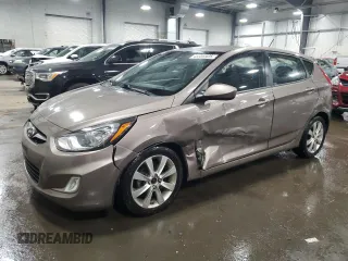 2012 Hyundai Accent SE z VIN KMHCU5AE4CU006515, wystawiony jako Copart lot #45956535 z przebiegiem 59 140 mil mil oraz Szkoda całkowita • Salvage title. Historia ofert i sprzedaży dostępna na DreamBid. Obrazek 1.