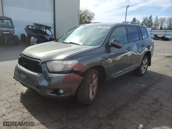 2009 Toyota Highlander Sport with VIN JTEES43A792128308, listed as a Copart auction lot 52606155 with 208,881 mi miles and Clean Title. Bid and sale history available at carsss.com. Image 1.