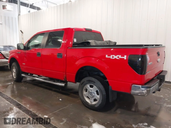 2011 Ford F-150 XLT with VIN 1FTFW1ETXBFC51156, listed as a IAAI auction lot 41653206 with 142,403 mi miles. Bid and sale history available at carsss.com. Image 3.