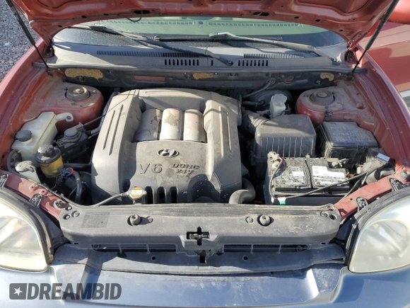 2005 Hyundai Santa Fe GLS with VIN KM8SC73DX5U940101, listed as a Copart auction lot 46112455 with 157,812 mi miles and Salvage Title. Bid and sale history available at carsss.com. Image 12.