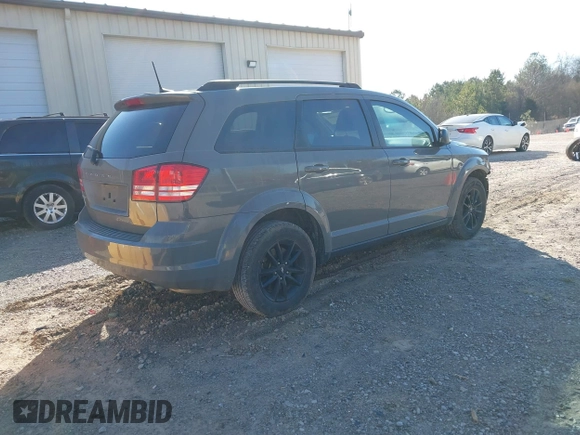 2020 Dodge Journey SE Value with VIN 3C4PDCAB3LT261182, listed as a IAAI auction lot 41644002 with 58,955 mi miles and . Bid and sale history available at carsss.com. Image 4.