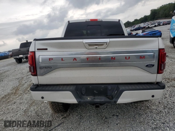 2016 Ford F-150 XL with VIN 1FTEW1CG8GFD50793, listed as a Copart auction lot 55134165 with 190,804 mi miles and Salvage title. Bid and sale history available at DreamBid. Image 6.
