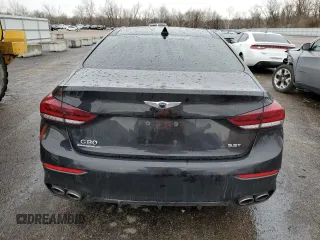 2018 Genesis G80 Sport with VIN KMHGN4JB2JU232239, listed as a Copart auction lot 41812803 with 79,720 mi miles and . Bid and sale history available at carsss.com. Image 6.
