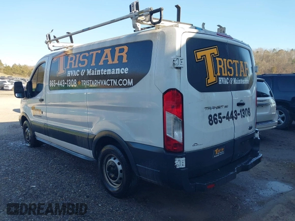 2015 Ford Transit Cargo with VIN 1FTNE1ZM8FKB32441, listed as a IAAI auction lot 41303171 with 203,302 mi miles and . Bid and sale history available at carsss.com. Image 3.