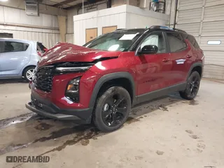 2025 Chevrolet Equinox FWD LT with VIN 3GNAXHEG8SL103975, listed as a IAAI auction lot 41558699 with 10,522 mi miles. Bid and sale history available at carsss.com. Image 2.