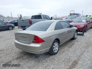 2003 Honda Civic EX with VIN 1HGEM22913L006654, listed as a IAAI auction lot 42016248 with 234,357 mi miles. Bid and sale history available at carsss.com. Image 4.