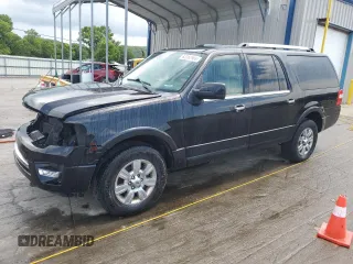 2015 Ford Expedition Max Limited with VIN 1FMJK2AT5FEF27137, listed as a Copart auction lot 63262965 with 113,414 mi miles and Salvage title. Bid and sale history available at DreamBid. Image 1.