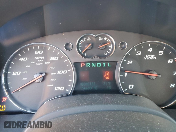 2009 Chevrolet Equinox LT w/2LT with VIN 2CNDL53F096210295, listed as a Copart auction lot 80015484 with 156,699 mi miles and Salvage Title. Bid and sale history available at carsss.com. Image 9.