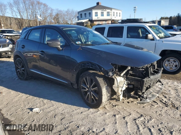 2016 Mazda CX-3 Grand Touring with VIN JM1DKBD71G0126179, listed as a Copart auction lot 43594325 with 119,280 mi miles and Salvage Title. Bid and sale history available at carsss.com. Image 4.