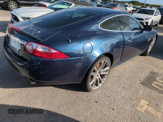 2007 Jaguar XK with VIN SAJWA43B075B09846, listed as a Copart auction lot 76014244 with 0 mi miles and Salvage Title. Bid and sale history available at carsss.com. Image 3.