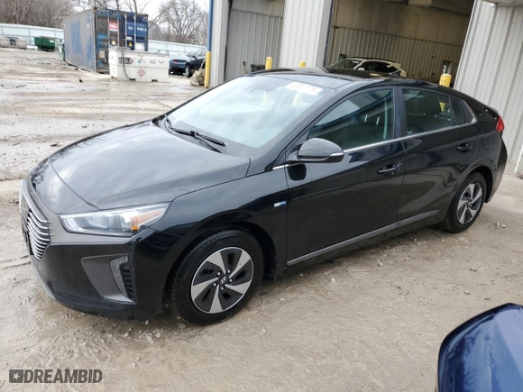 2019 Hyundai Ioniq Hybrid SEL with VIN KMHC75LC3KU129336, listed as a Copart auction lot 48951775 with 50,236 mi miles and Salvage Title. Bid and sale history available at carsss.com. Image 1.
