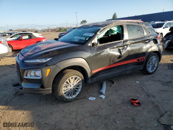2020 Hyundai Kona SEL with VIN KM8K2CAAXLU396734, listed as a Copart auction lot 50448275 with 0 mi miles and Non Repairable. Bid and sale history available at carsss.com. Image 1.