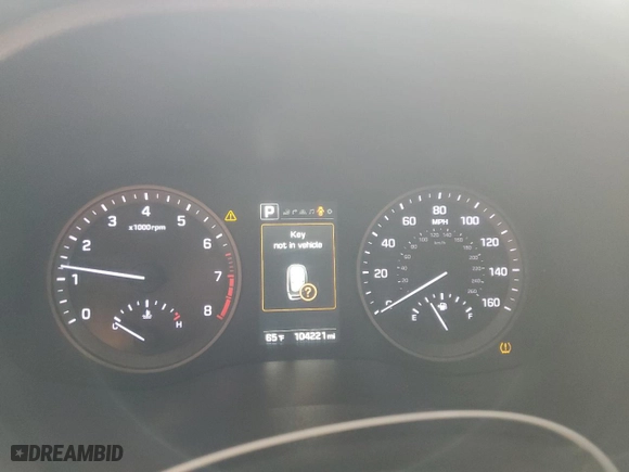 2016 Hyundai Tucson Limited with VIN KM8J33A25GU180703, listed as a Copart auction lot 51739495 with 104,221 mi miles and Clean Title. Bid and sale history available at carsss.com. Image 9.
