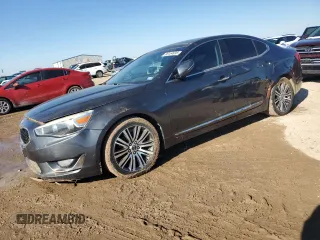 2014 Kia Cadenza Limited with VIN KNALN4D76E5121409, listed as a Copart auction lot 88154835 with 130,742 mi miles and Clean Title. Bid and sale history available at carsss.com. Image 1.